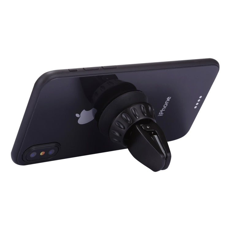 Silicone Sucker Universal Car Air Vent Phone Holder Stand Mount , For iPhone, Samsung, Sony, Lenovo, HTC, Huawei, and other Smartphones(Black) - Car Holders by PMC TechLife | Online Shopping South Africa | PMC TechLife