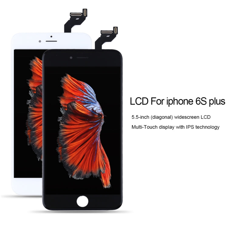 Original LCD Screen for iPhone 6S Plus with Digitizer Full Assembly (Black) - free shipping - PMC TechLife - Order now!
