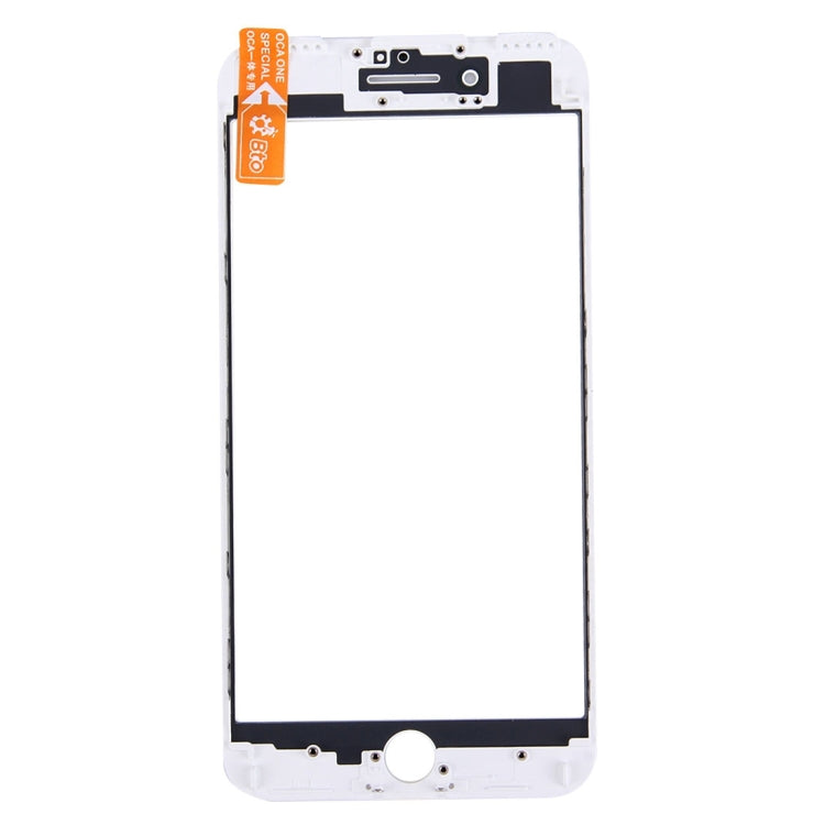 Front Screen Outer Glass Lens with Front LCD Screen Bezel Frame & OCA Optically Clear Adhesive for iPhone 6s Plus(White) - free shipping - PMC TechLife - Order now!