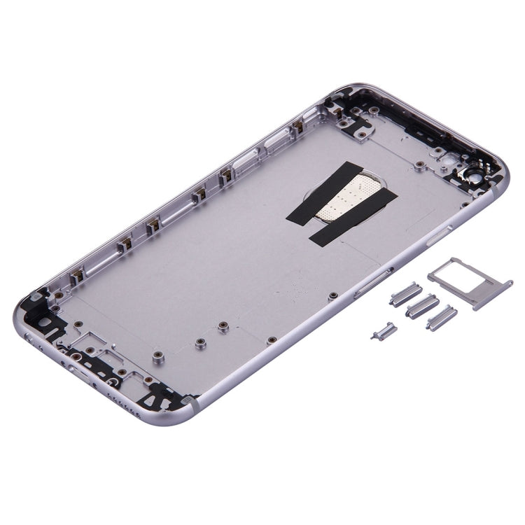 5 in 1 for iPhone 6s (Back Cover + Card Tray + Volume Control Key + Power Button + Mute Switch Vibrator Key) Full Assembly Housing Cover(Grey) - iPhone 6S/6S Plus Parts by PMC TechLife | Online Shopping South Africa | PMC TechLife