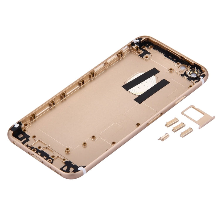 5 in 1 for iPhone 6s (Back Cover + Card Tray + Volume Control Key + Power Button + Mute Switch Vibrator Key) Full Assembly Housing Cover(Gold) - free shipping - PMC TechLife - Order now!