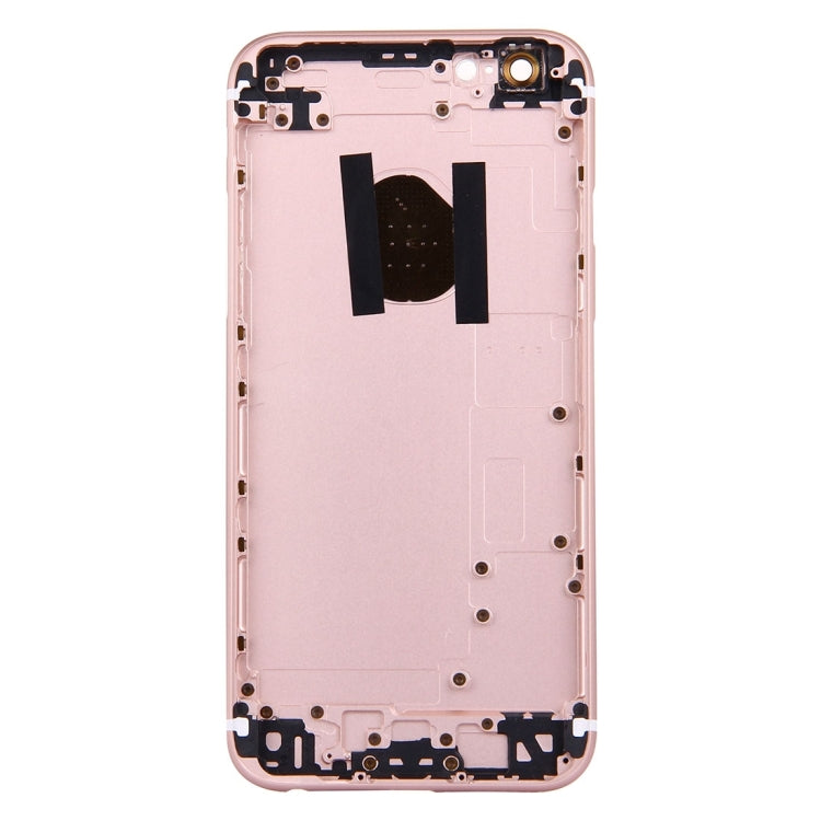 5 in 1 for iPhone 6s (Back Cover + Card Tray + Volume Control Key + Power Button + Mute Switch Vibrator Key) Full Assembly Housing Cover(Rose Gold) - iPhone 6S/6S Plus Parts by PMC TechLife | Online Shopping South Africa | PMC TechLife