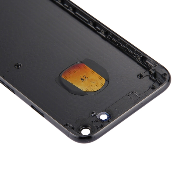 6 in 1 for iPhone 7 (Back Cover + Card Tray + Volume Control Key + Power Button + Mute Switch Vibrator Key + Sign) Full Assembly Housing Cover (Jet Black) - Back Cover by PMC TechLife | Online Shopping South Africa | PMC TechLife