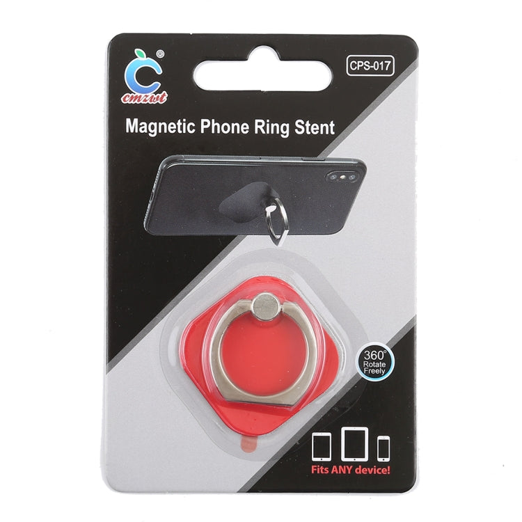 Ring Phone Metal Holder for iPad, iPhone, Galaxy, Huawei, Xiaomi, LG, HTC and Other Smart Phones (Red) - Ring Holder by PMC TechLife | Online Shopping South Africa | PMC TechLife