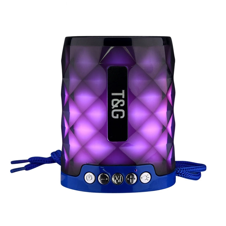 T&G TG155 Bluetooth 4.2 Mini Portable Wireless Bluetooth Speaker with Colorful Lights(Blue) - Mini Speaker by T&G | Online Shopping South Africa | PMC TechLife | Buy Now Pay Later Mobicred