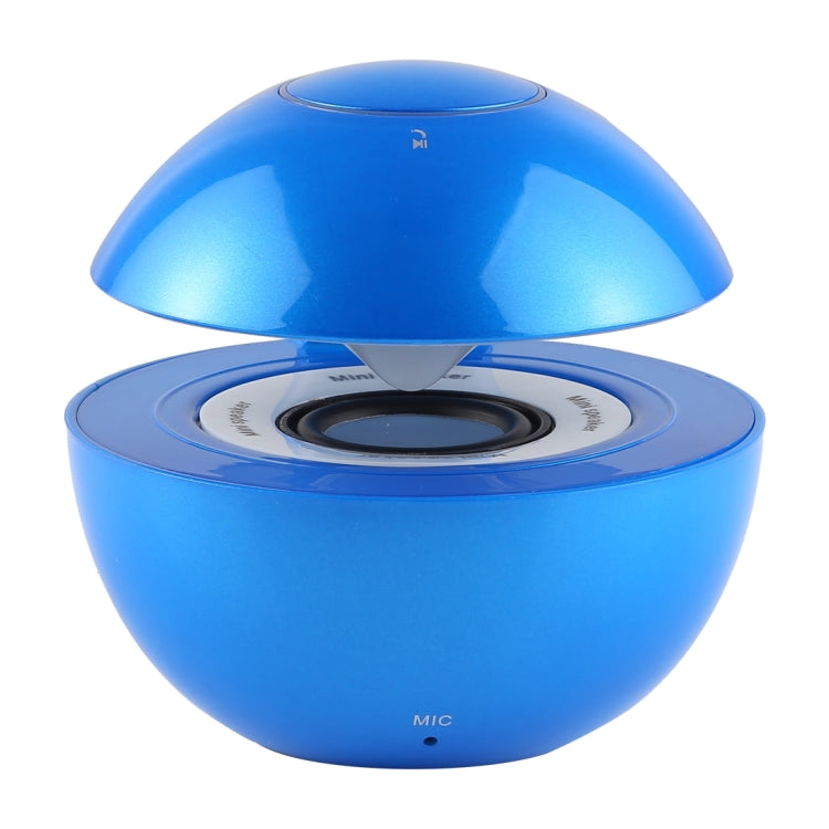 BT-118 Mini Wireless Bluetooth Speaker with Breathing Light, Support Hands-free / TF Card / AUX(Blue) - free shipping - PMC TechLife - Order now!