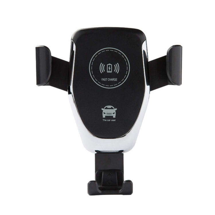 C6 Gravity Induction Car Qi Wireless Charger Fast Charging Air Vent Phone Holder(Black) - Car Holders by PMC TechLife | Online Shopping South Africa | PMC TechLife