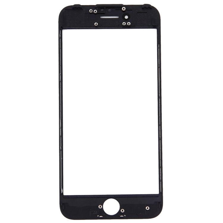 Front Screen Outer Glass Lens with Front LCD Screen Bezel Frame for iPhone 7 (Black) - free shipping - PMC TechLife - Order now!