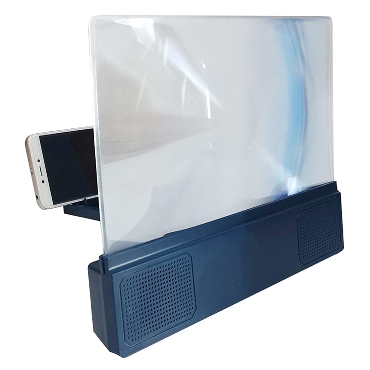 F5 12 inch Universal Mobile Phone Screen Amplifier HD Video Amplifier with Stand & Speaker, Charging Version - Screen Magnifier by PMC TechLife | Online Shopping South Africa | PMC TechLife
