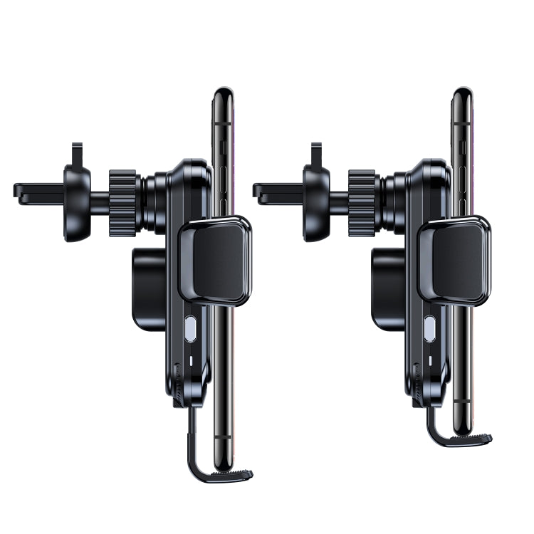 X7 Car Air Outlet Wireless Charging Mobile Phone Gravity Bracket Holder (Black) - Wireless Charger Holders by PMC TechLife | Online Shopping South Africa | PMC TechLife