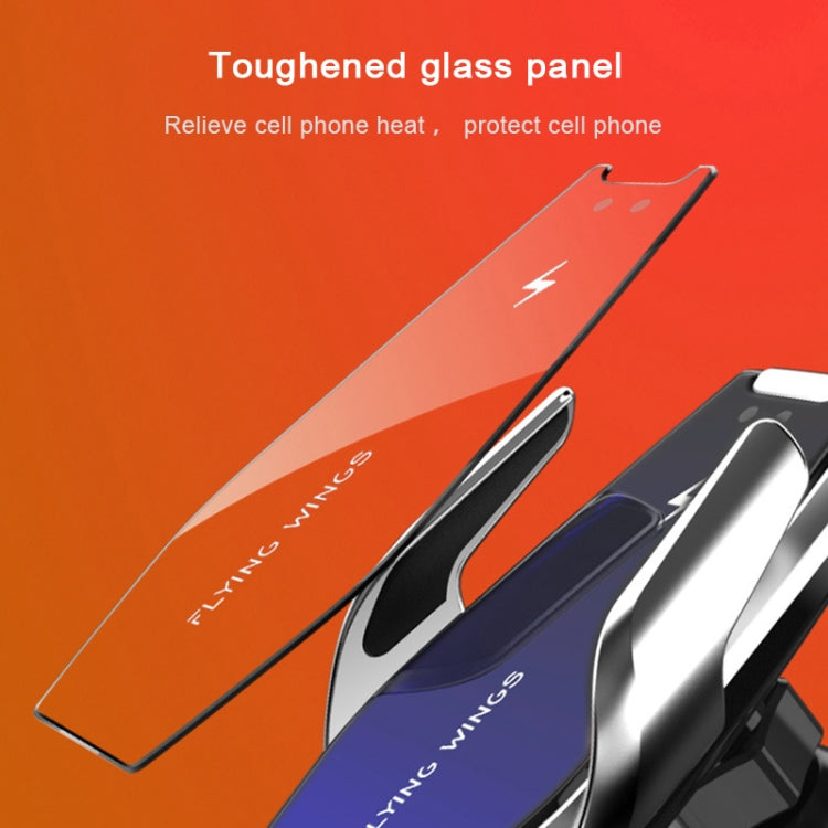 S7 15W QI 360 Degree Rotatable Infrared Induction Car Air Outlet Wireless Charging Mobile Phone Holder for 4.0-6.5 inch Mobile Phones(Gold) - free shipping - PMC TechLife - Order now!