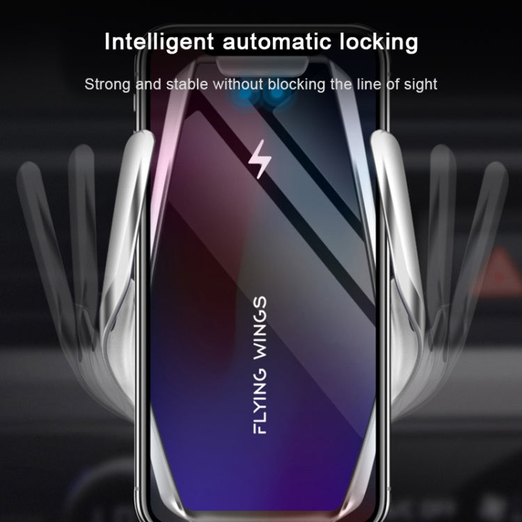 S7 15W QI 360 Degree Rotatable Infrared Induction Car Air Outlet Wireless Charging Mobile Phone Holder for 4.0-6.5 inch Mobile Phones(Gold) - free shipping - PMC TechLife - Order now!