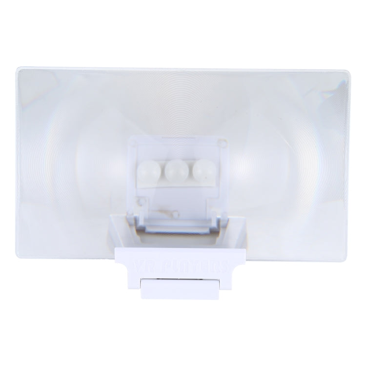 F6 12 inch Universal Foldable 3D Mobile Phone Screen Magnifier with Lazy Stand (White) - Screen Magnifier by PMC TechLife | Online Shopping South Africa | PMC TechLife