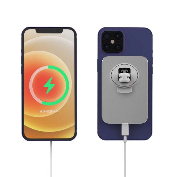 X16 Magsafe Car Air Outlet Vent Mount Clamp Holder 15W Fast Charging Qi Magnetic Wireless Charger(White) - Wireless Charger Holders by PMC TechLife | Online Shopping South Africa | PMC TechLife