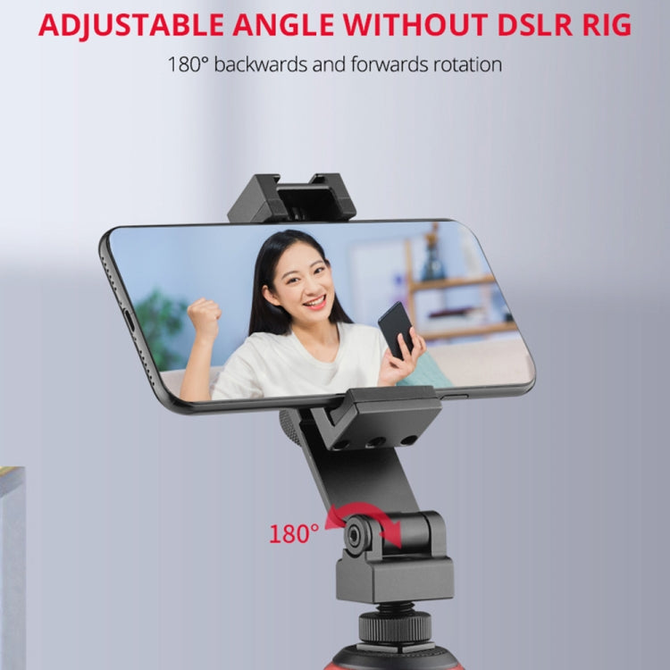 YELANGU PC10 360 Degree Rotating Horizontal Vertical Shooting Phone Clamp Holder Bracket (Black) - Desktop Holder by YELANGU | Online Shopping South Africa | PMC TechLife | Buy Now Pay Later Mobicred
