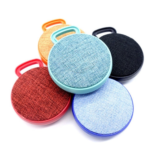 A01L Cloth Texture Round Portable Mini Bluetooth Speaker, Support Hands-free Call & TF Card(Green) - Mini Speaker by PMC TechLife | Online Shopping South Africa | PMC TechLife