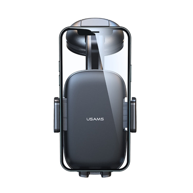 USAMS ZJ063 Car Center Console Retractable Phone Holder for 4.7-7.2 inch Mobile Phones (Black) - Universal Car Holders by USAMS | Online Shopping South Africa | PMC TechLife | Buy Now Pay Later Mobicred