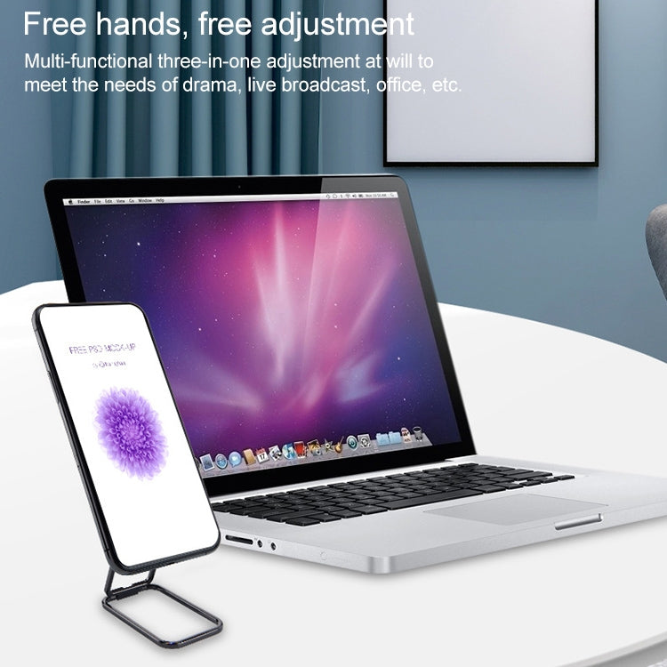 cmzwt CPS-028 Adjustable Folding Magnetic Mobile Phone Desktop Holder Bracket(Blue) - Desktop Holder by PMC TechLife | Online Shopping South Africa | PMC TechLife