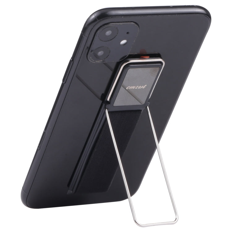cmzwt CPS-030 Adjustable Folding Magnetic Mobile Phone Holder Bracket with Grip (Black) - Hand-Sticking Bracket by PMC TechLife | Online Shopping South Africa | PMC TechLife