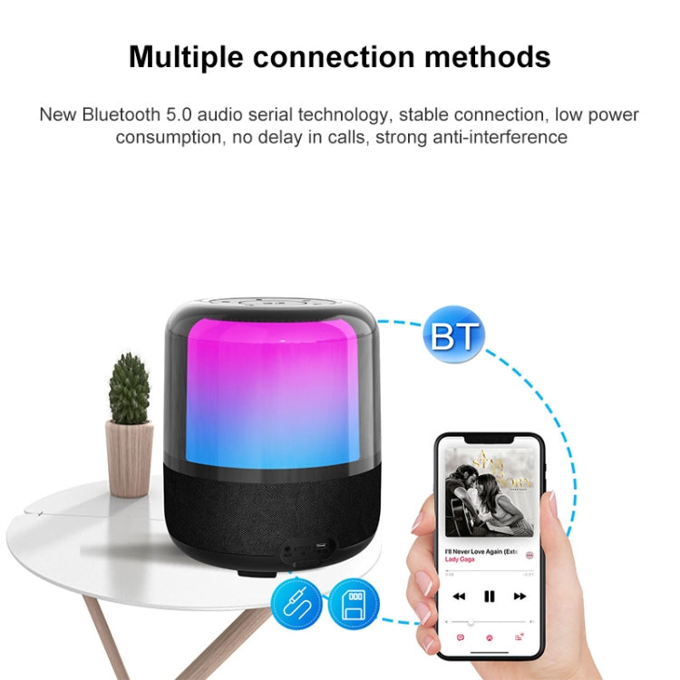 JY-06 60W TWS Outdoor Colorful Lights High Volume Bluetooth Speaker - Desktop Speaker by PMC TechLife | Online Shopping South Africa | PMC TechLife