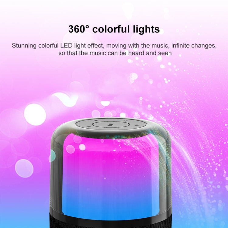 JY-06 60W TWS Outdoor Colorful Lights High Volume Bluetooth Speaker - Desktop Speaker by PMC TechLife | Online Shopping South Africa | PMC TechLife