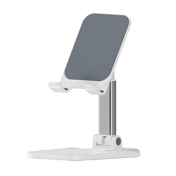 ROCK Desktop Folding Mobile Phone Holder (White) - Desktop Holder by ROCK | Online Shopping South Africa | PMC TechLife