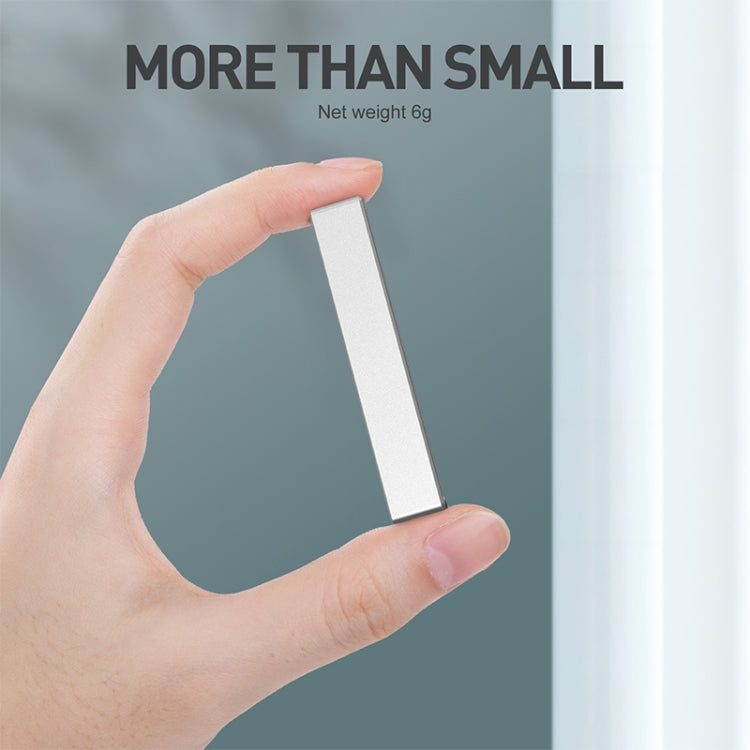 R-JUST SJ07 Linear Shape Magnetic Folding Portable Aluminum Alloy Mobile Phone Holder - Hand-Sticking Bracket by R-JUST | Online Shopping South Africa | PMC TechLife | Buy Now Pay Later Mobicred