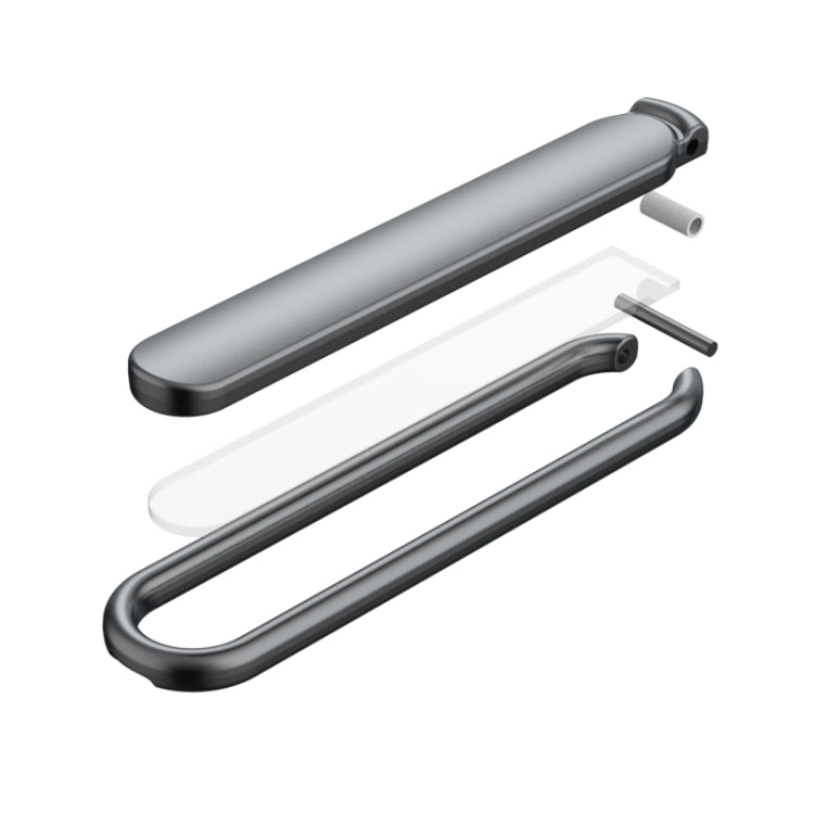 Integrated Mobile Phone Folding Holder (Black) - Hand-Sticking Bracket by PMC TechLife | Online Shopping South Africa | PMC TechLife