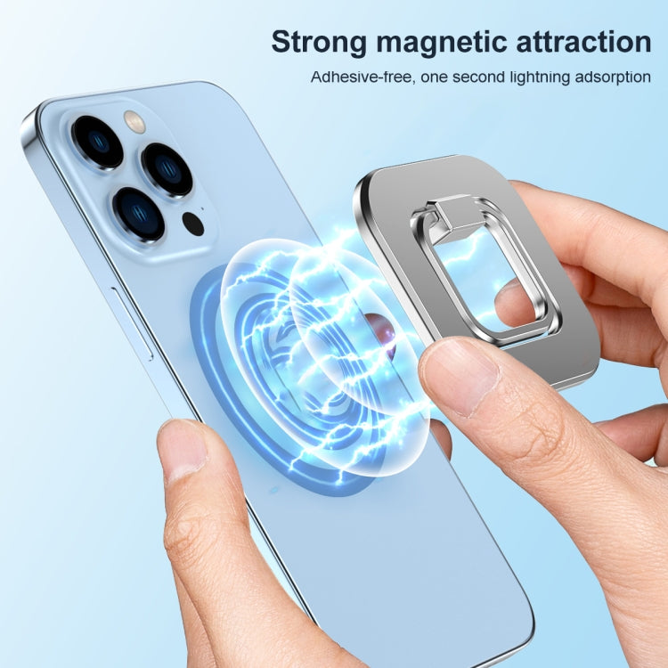 Magsafe Magnetic Mobile Phone Ring Holder (Black) - Ring Holder by PMC TechLife | Online Shopping South Africa | PMC TechLife