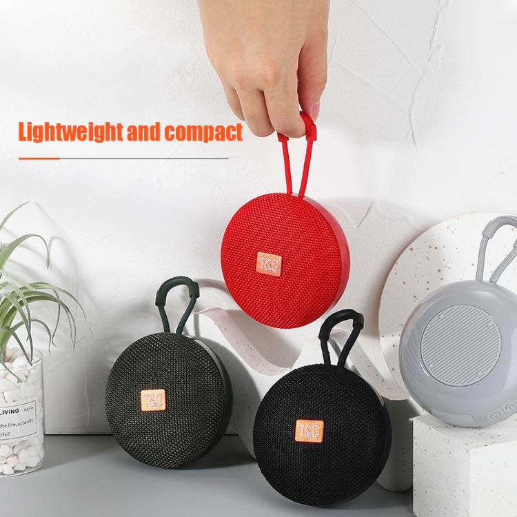 T&G TG352 Outdoor Portable Riding Wireless Bluetooth Speaker TWS Stereo Subwoofer, Support Handsfree Call / FM / TF(Grey) - Mini Speaker by T&G | Online Shopping South Africa | PMC TechLife | Buy Now Pay Later Mobicred
