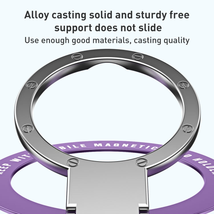 Ultra-thin Metal Phone Holder (Black) - Ring Holder by PMC TechLife | Online Shopping South Africa | PMC TechLife