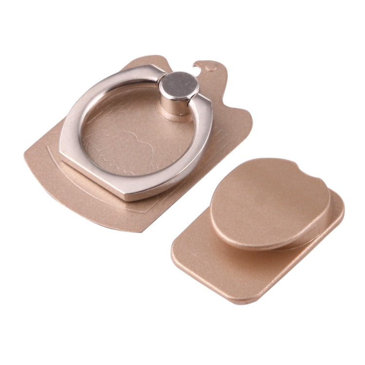 Cmzact CPS-2in1 2 in 1 Eagle Shape 360 Degrees Rotation Magnetic Phone Ring Stent Car Hook Mount(Gold) - Ring Holder by PMC TechLife | Online Shopping South Africa | PMC TechLife