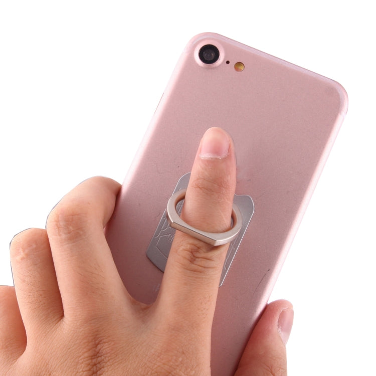 Cmzact CPS-2in1 2 in 1 Eagle Shape 360 Degrees Rotation Magnetic Phone Ring Stent Car Hook Mount(Silver) - Ring Holder by PMC TechLife | Online Shopping South Africa | PMC TechLife