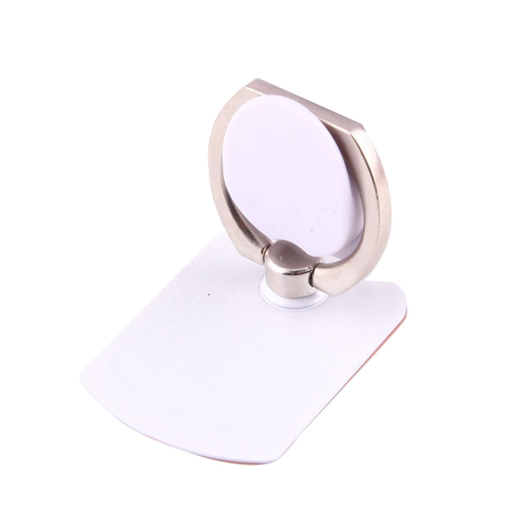 Cmzact CPS-2in1 2 in 1 Eagle Shape 360 Degrees Rotation Magnetic Phone Ring Stent Car Hook Mount(White) - Ring Holder by PMC TechLife | Online Shopping South Africa | PMC TechLife