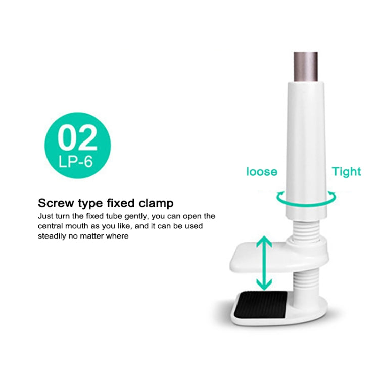 UBN-26 Universal 360 Degrees Rotating Detachable Two-stage Lazy Bracket Mobile Phone / Tablet Desktop Bracket (Blue) - Desktop Holder by PMC TechLife | Online Shopping South Africa | PMC TechLife