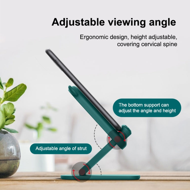 DK-XX-111 Cartoon Animal Retractable Phone Lazy Bracket Foldable Desktop Holder(Brown) - Desktop Holder by PMC TechLife | Online Shopping South Africa | PMC TechLife