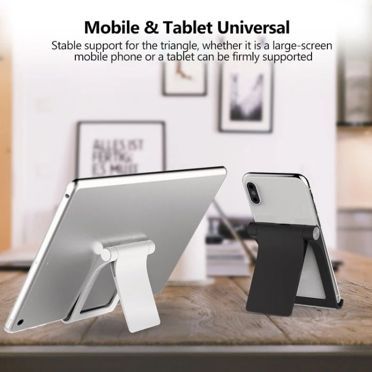 ZM-7 Universal 360-degree Rotating Matte Texture Mobile Phone / Tablet Stand Desktop Stand (Black) - Desktop Holder by PMC TechLife | Online Shopping South Africa | PMC TechLife