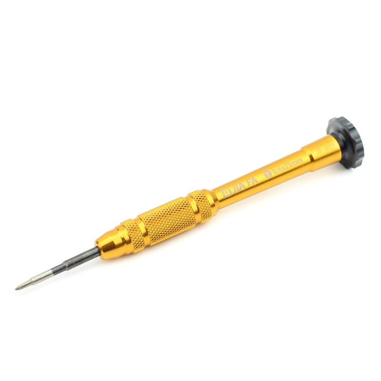 JIAFA JF-609-0.6Y Tri-point 0.6 Repair Screwdriver for iPhone X/ 8/ 8P/ 7/ 7P & Apple Watch(Gold) - Screwdriver by JIAFA | Online Shopping South Africa | PMC TechLife