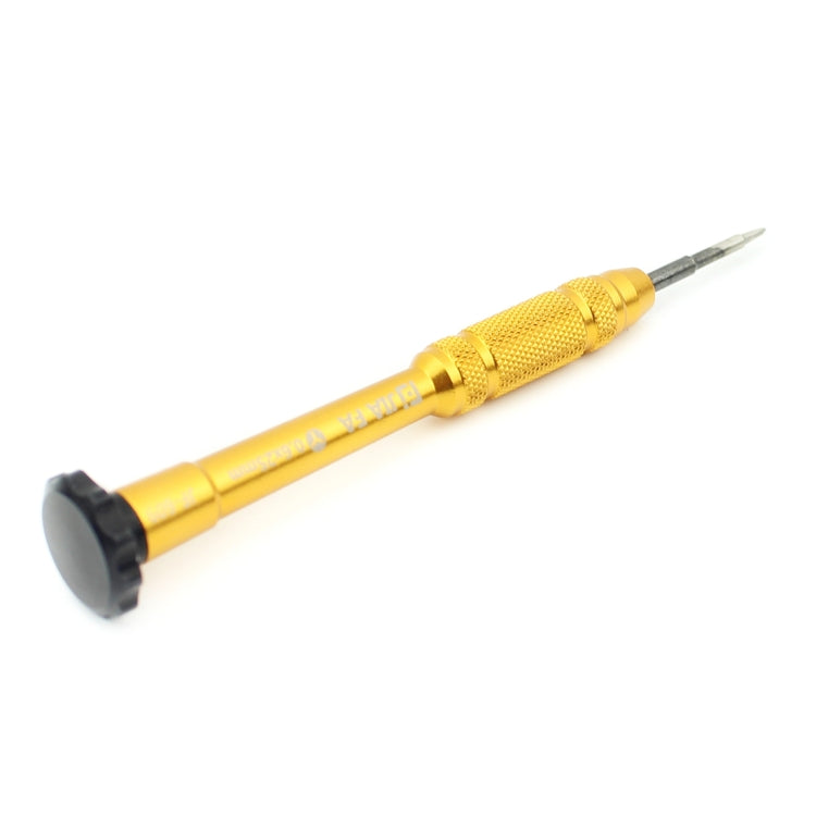 JIAFA JF-609-0.6Y Tri-point 0.6 Repair Screwdriver for iPhone X/ 8/ 8P/ 7/ 7P & Apple Watch(Gold) - Screwdriver by JIAFA | Online Shopping South Africa | PMC TechLife
