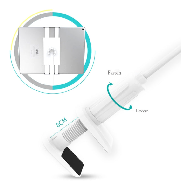 UBN-30 Classic Style Universal 360 Degrees Rotating Detachable Two-stage Lazy Bracket Mobile Phone / Tablet Desktop Bracket with Bilateral Pull Chuck (Black) - free shipping - PMC TechLife - Order now!