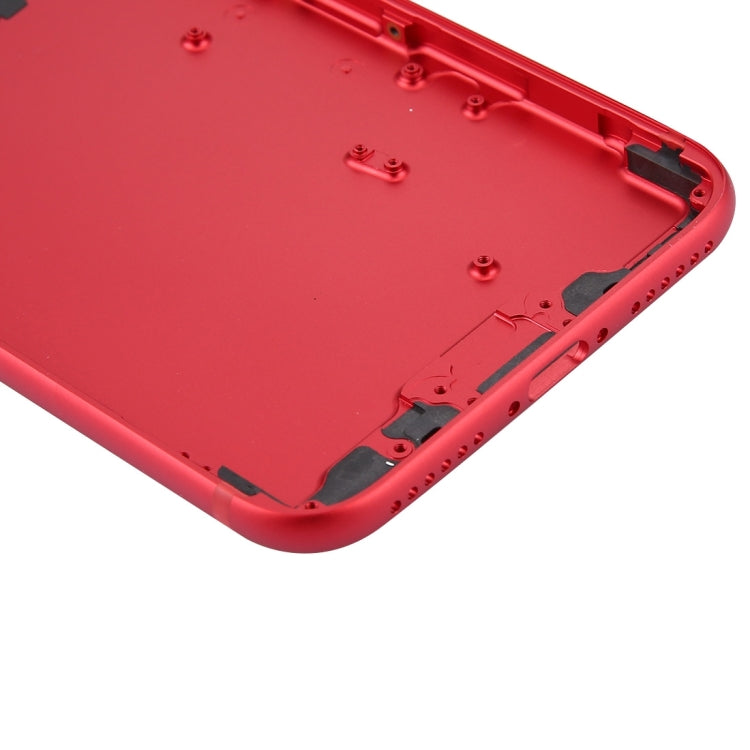 6 in 1 for iPhone 7 (Back Cover (With Camera Lens) + Card Tray + Volume Control Key + Power Button + Mute Switch Vibrator Key + Sign) Full Assembly Housing Cover - Back Cover by PMC TechLife | Online Shopping South Africa | PMC TechLife
