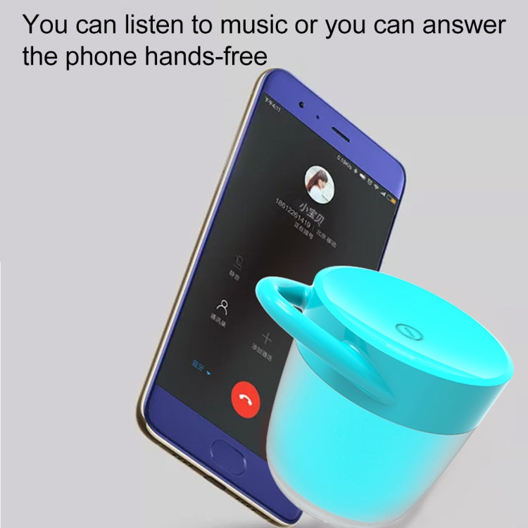 Universe XHH-T502 Portable Loudspeakers Mini Wireless Bluetooth V4.2 Speaker, Support Hands-free / Support TF Music Player(Blue) - Mini Speaker by PMC TechLife | Online Shopping South Africa | PMC TechLife