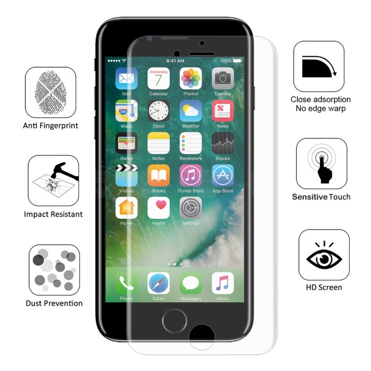 ENKAY Hat-Prince 0.1mm 3D Full Screen Protector Explosion-proof Hydrogel Film for iPhone SE 2020 / 8 / 7, TPU+TPE+PET Material - free shipping - PMC TechLife - Order now!