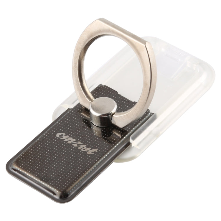 CPS-013 360 Degrees Rotate Freely Removable Magnetic Ring Stand Phone Holder, Support Wireless Charging(Black) - Ring Holder by PMC TechLife | Online Shopping South Africa | PMC TechLife