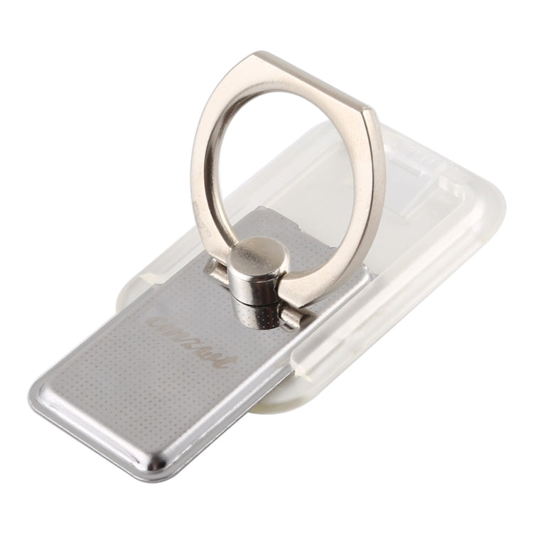 CPS-013 360 Degrees Rotate Freely Removable Magnetic Ring Stand Phone Holder, Support Wireless Charging(Silver) - Ring Holder by PMC TechLife | Online Shopping South Africa | PMC TechLife