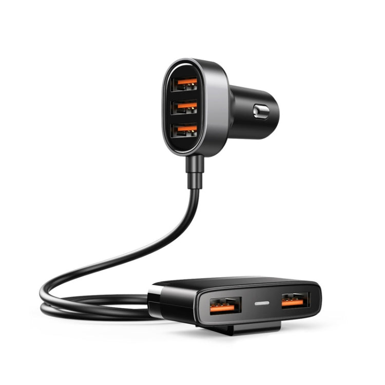 JOYROOM JR-CL03 6.2A Multi 5 Ports USB Smart Car Charger - Car Charger by JOYROOM | Online Shopping South Africa | PMC TechLife | Buy Now Pay Later Mobicred