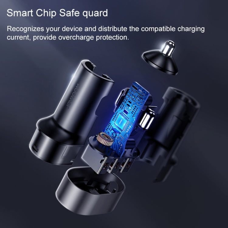 JOYROOM JR-CL03 6.2A Multi 5 Ports USB Smart Car Charger - Car Charger by JOYROOM | Online Shopping South Africa | PMC TechLife | Buy Now Pay Later Mobicred