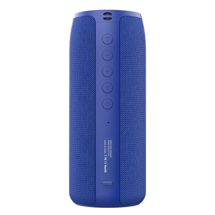 ZEALOT S51 Portable Stereo Bluetooth Speaker with Built-in Mic, Support Hands-Free Call & TF Card & AUX(Blue) - Desktop Speaker by ZEALOT | Online Shopping South Africa | PMC TechLife | Buy Now Pay Later Mobicred