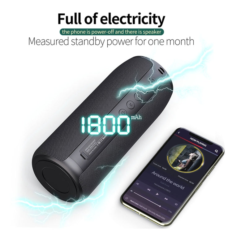 ZEALOT S51 Portable Stereo Bluetooth Speaker with Built-in Mic, Support Hands-Free Call & TF Card & AUX(Blue) - Desktop Speaker by ZEALOT | Online Shopping South Africa | PMC TechLife | Buy Now Pay Later Mobicred