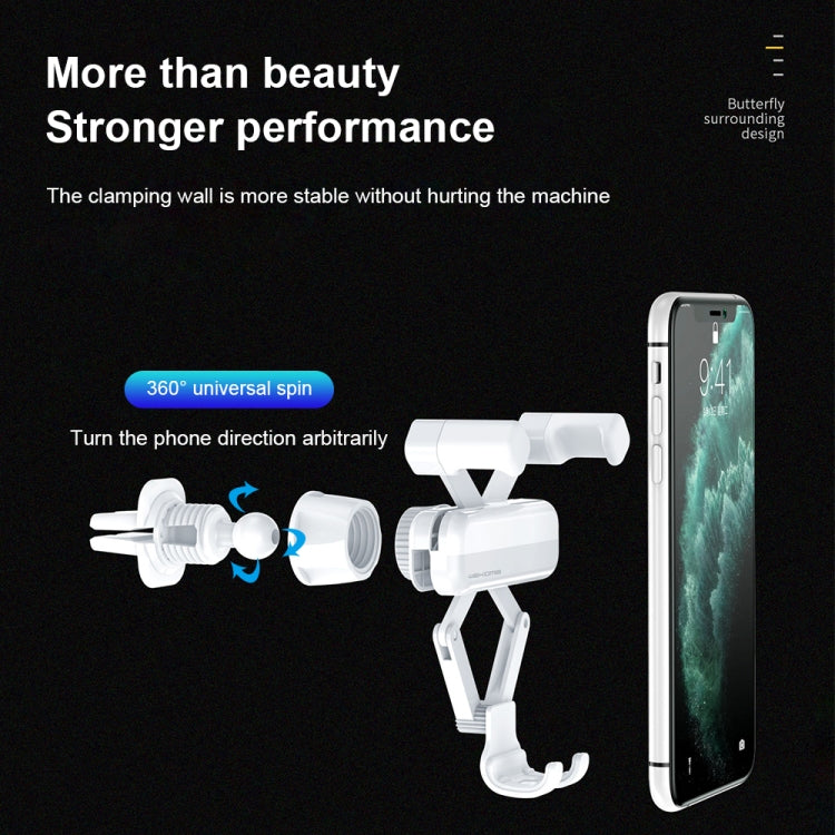 WK WA-S41 iDeal Series Car Gravity Bracket Car Air Outlet FoldingMobile Phone Holder Bracket - Car Holders by WK | Online Shopping South Africa | PMC TechLife
